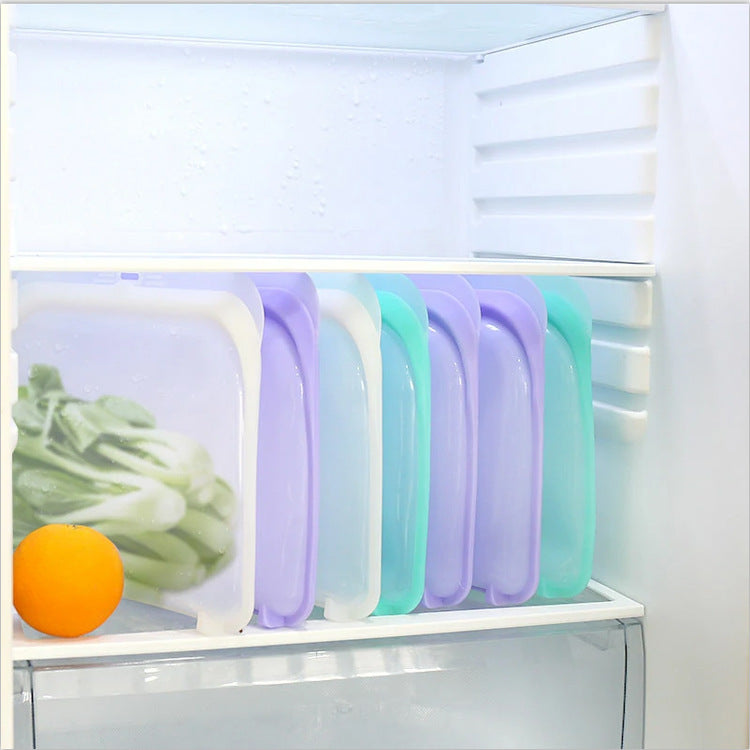 Silicone Vacuum Sealed Food Storage Bag - Mubimart -  