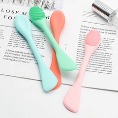 Silicone facial mask brush - Mubimart - Facial Cleaning Brush 