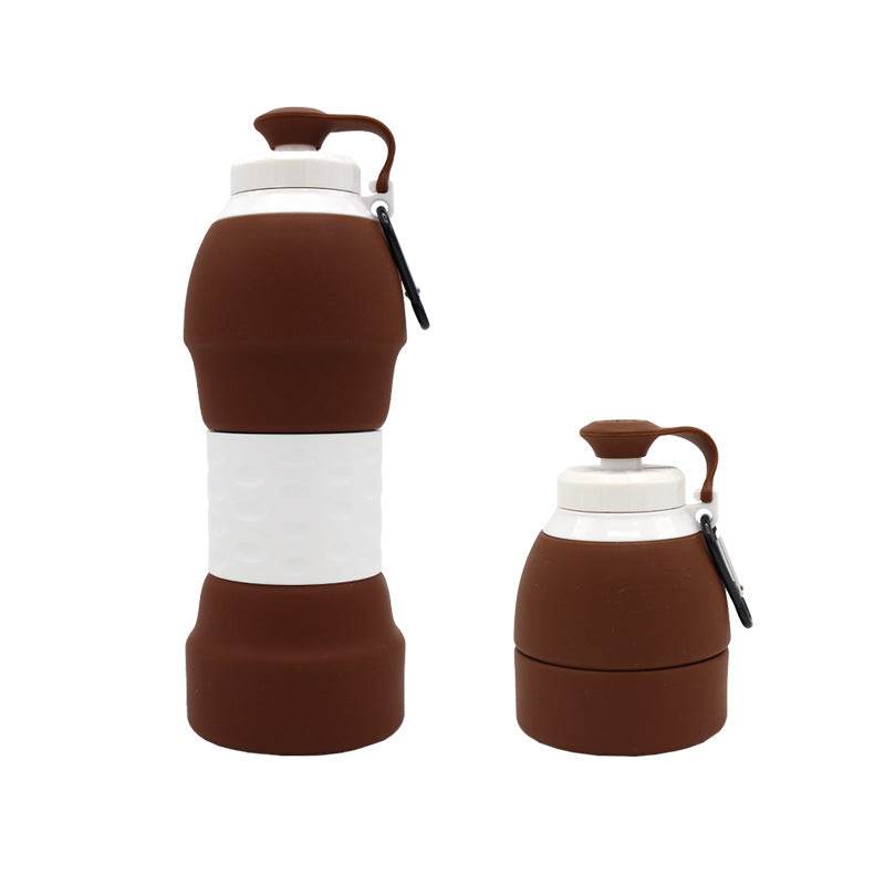 Silicone folding water bottle - Mubimart