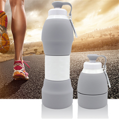 Silicone folding water bottle - Mubimart - Water bottle 