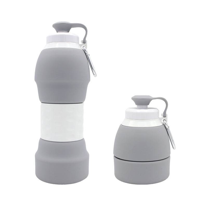 Silicone folding water bottle - Mubimart