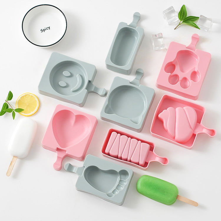 Silicone ice cream stick ice mold - Mubimart -  