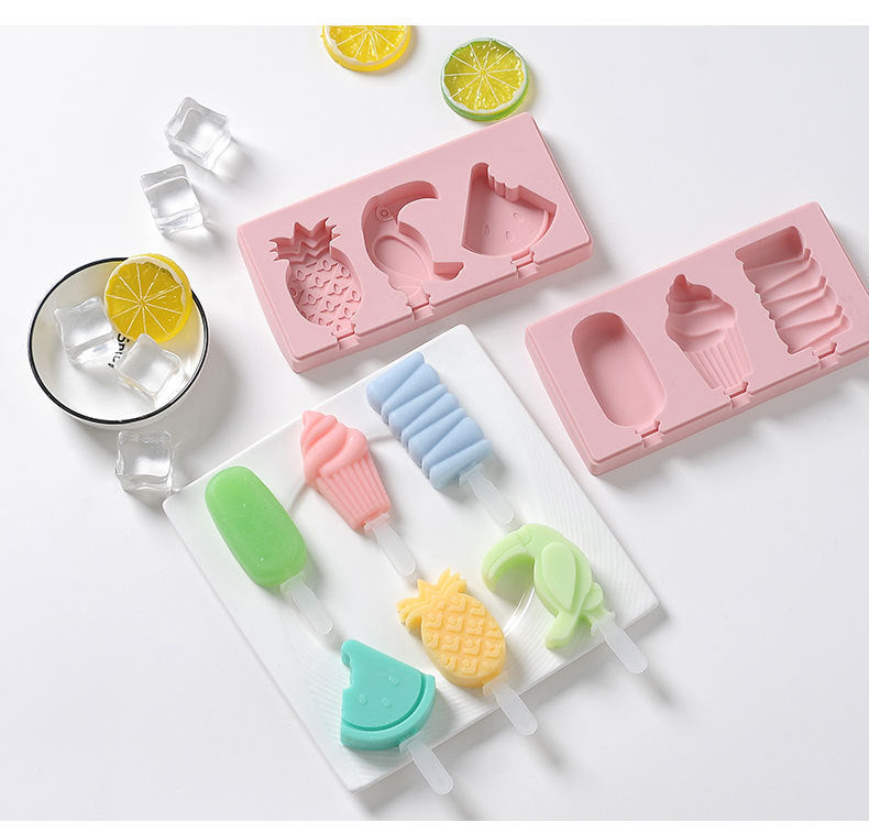 Silicone ice cream stick ice mold - Mubimart - Ice Cream Makers 