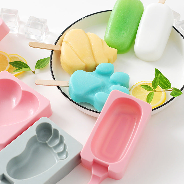 Silicone ice cream stick ice mold - Mubimart -  