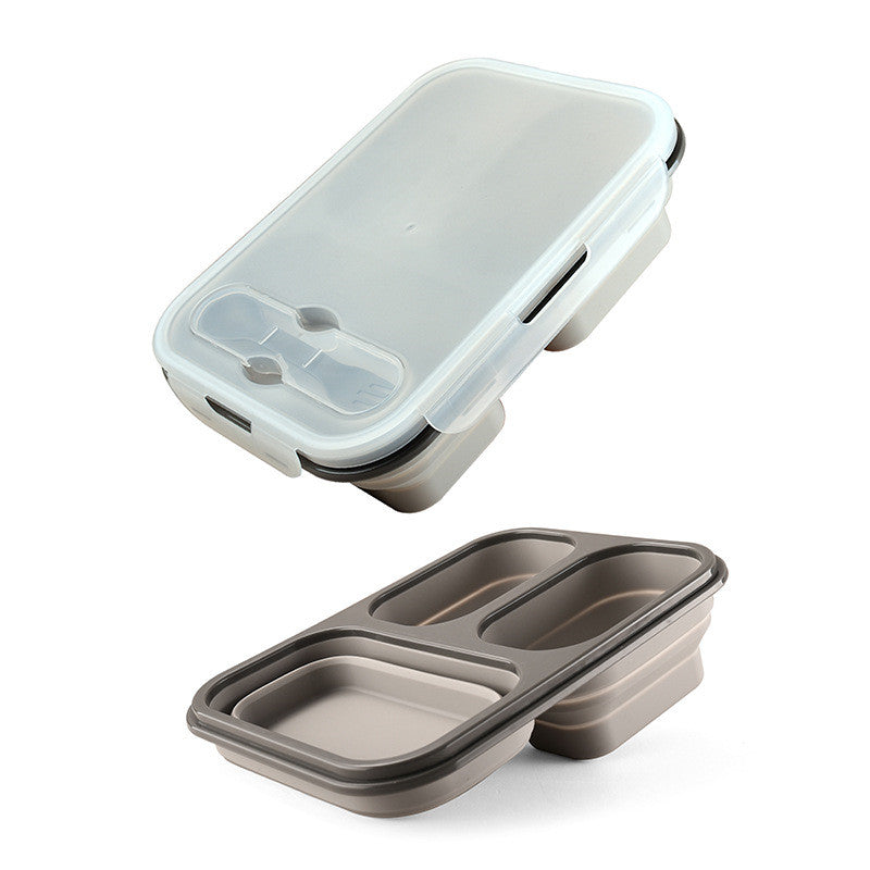 Silicone lunch box - Mubimart -  