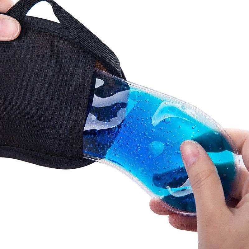 Silk Eye Mask Silk Eye Mask Sleep Eye Mask Ice Cube - Mubimart