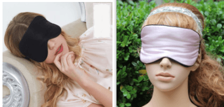 Silk Eye Mask Silk Eye Mask Sleeping Eye Mask Eye Mask - Mubimart