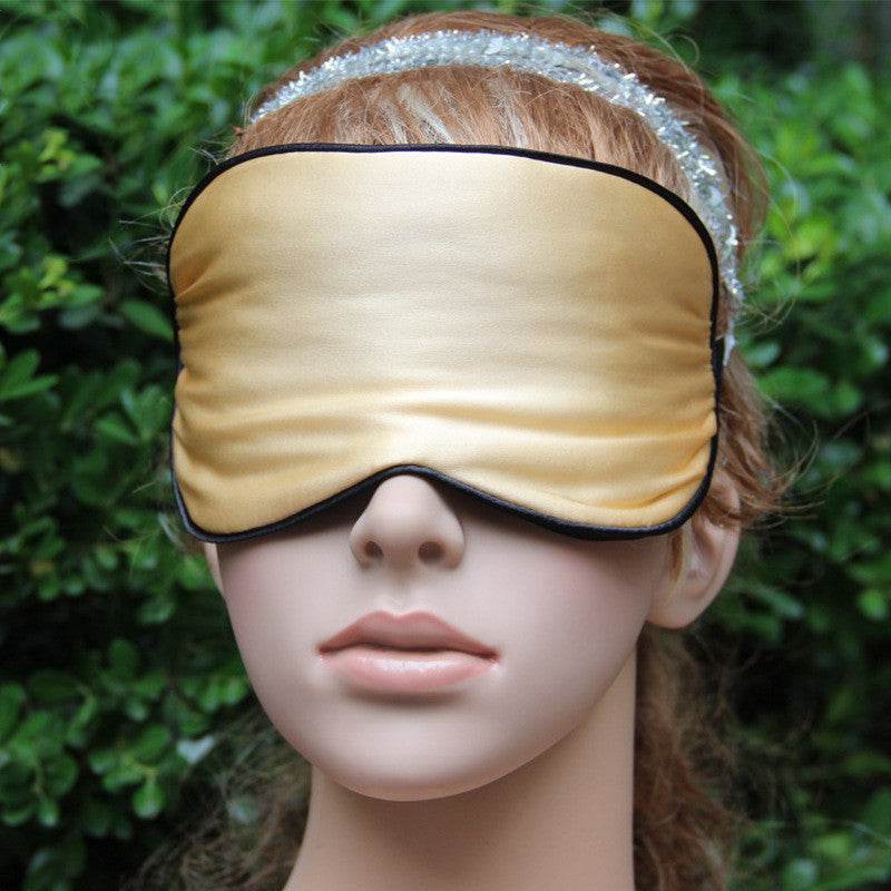 Silk Eye Mask Silk Eye Mask Sleeping Eye Mask Eye Mask - Mubimart