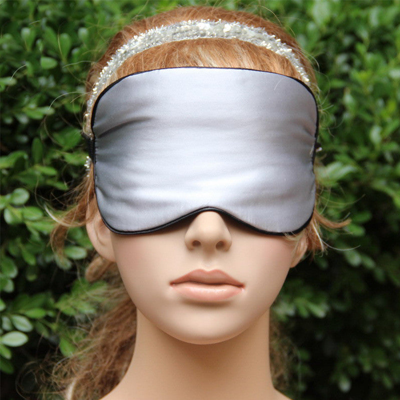 Silk Eye Mask Silk Eye Mask Sleeping Eye Mask Eye Mask - Mubimart -  