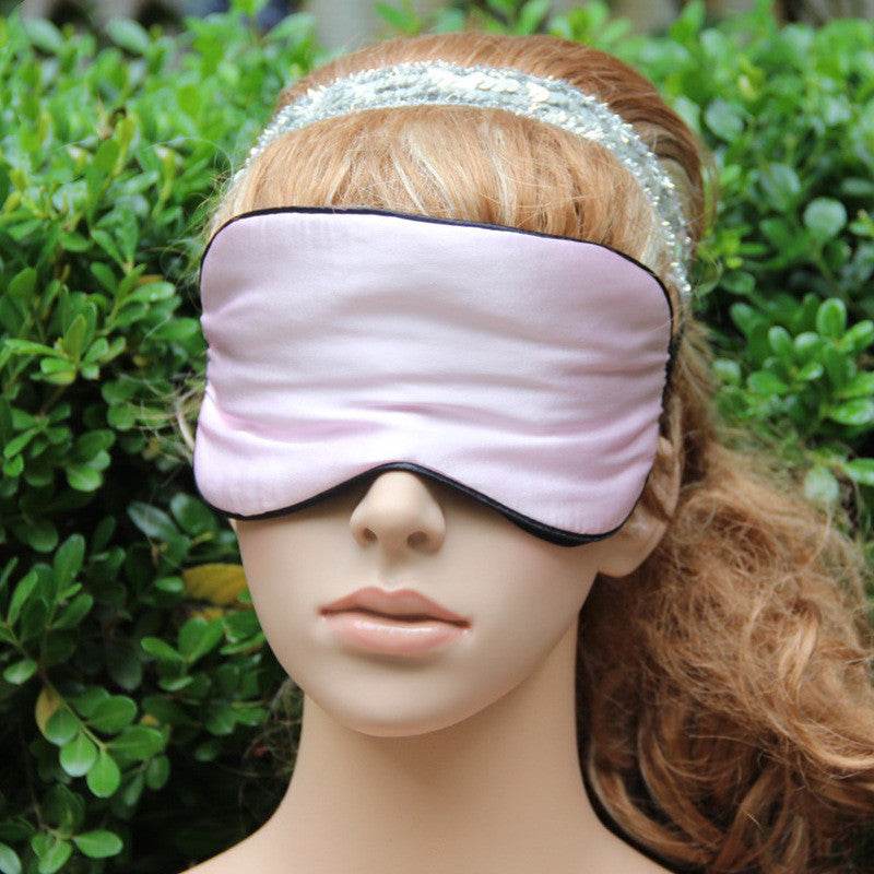 Silk Eye Mask Silk Eye Mask Sleeping Eye Mask Eye Mask - Mubimart