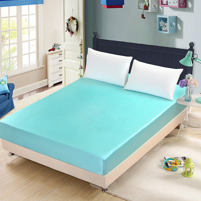 Silk bed sheet mattress - Mubimart -  