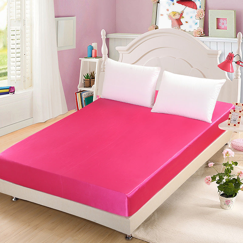 Silk bed sheet mattress - Mubimart -  