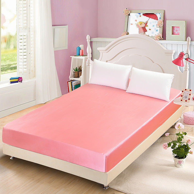 Silk bed sheet mattress - Mubimart -  