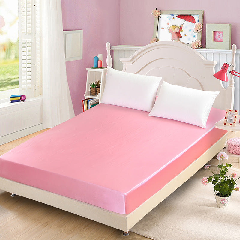 Silk bed sheet mattress - Mubimart - Bed sheet 