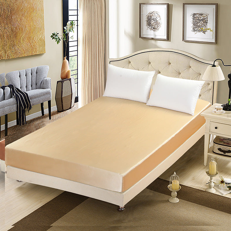 Silk bed sheet mattress - Mubimart -  