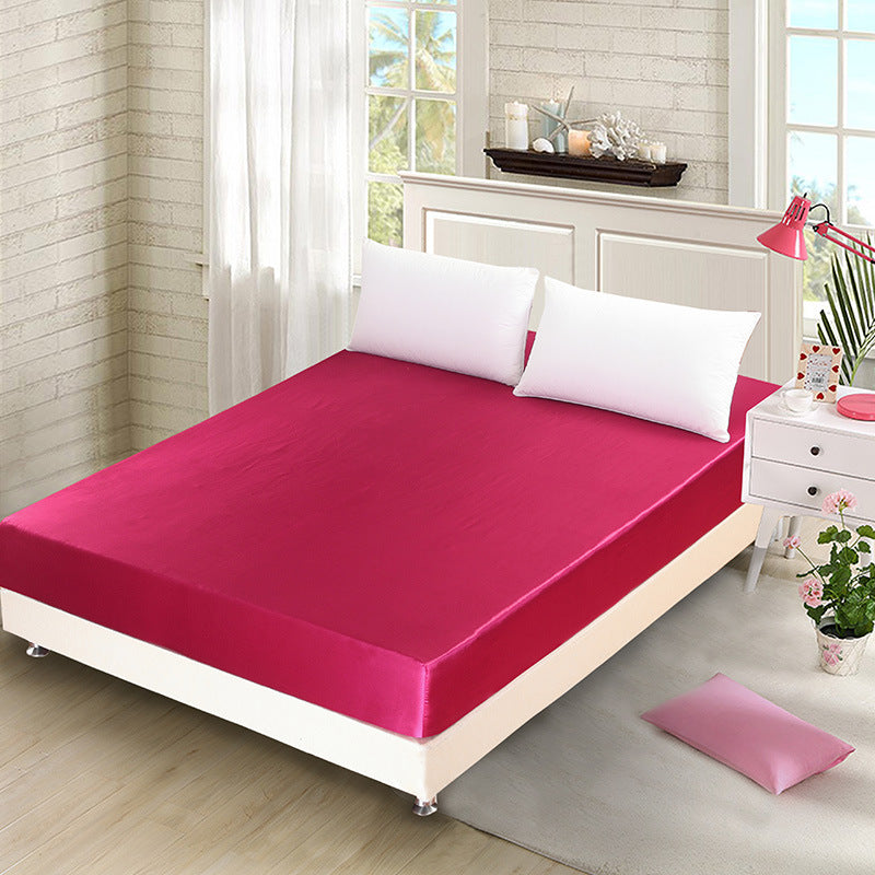 Silk bed sheet mattress - Mubimart -  