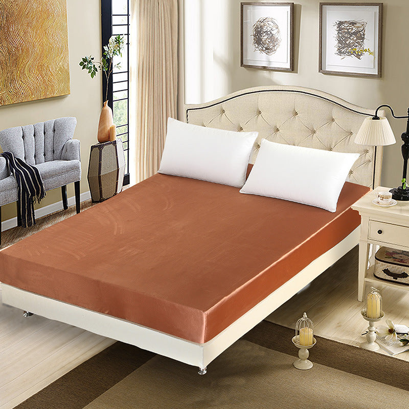 Silk bed sheet mattress - Mubimart -  