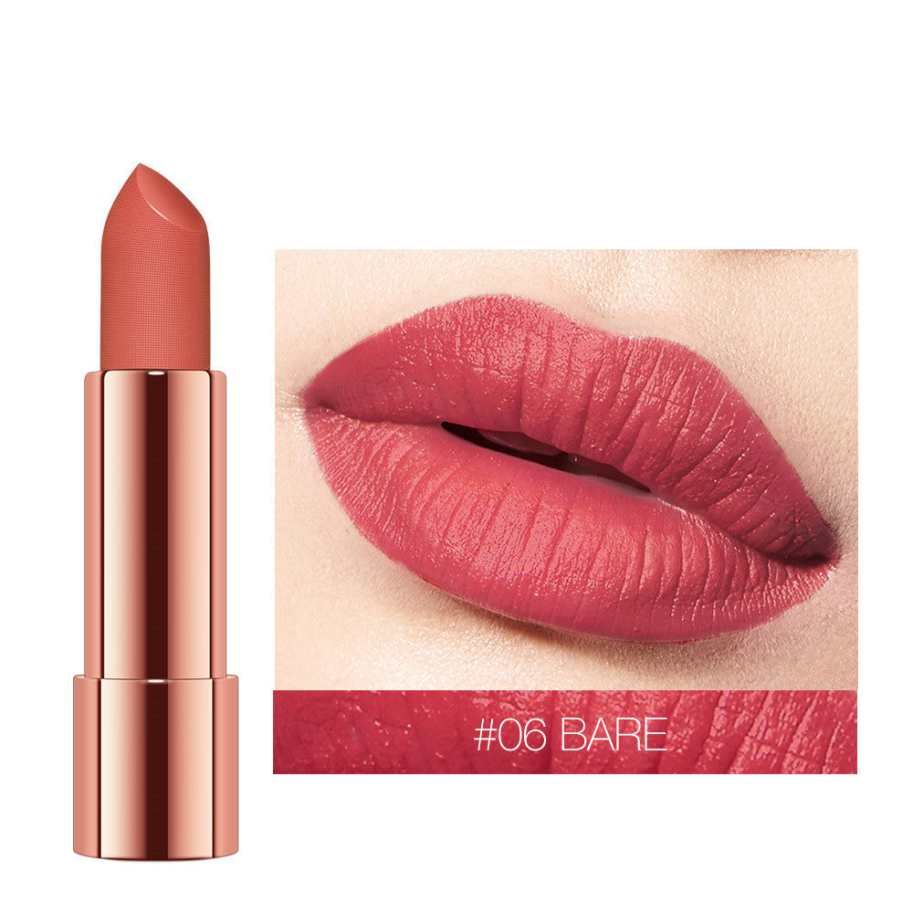 Silk satin soft mist skin lipstick Matte moisturizing lipstick lipstick - Mubimart -  