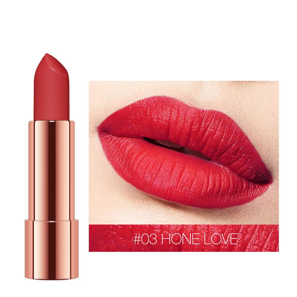 Silk satin soft mist skin lipstick Matte moisturizing lipstick lipstick - Mubimart