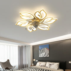 Simple And Creative Bedroom Ceiling Fan Lamp - Mubimart -  