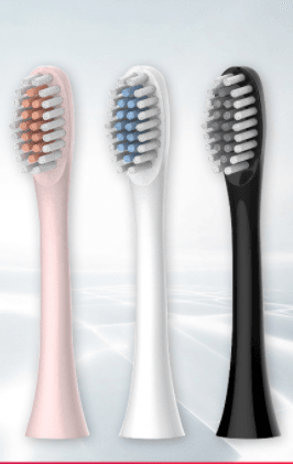 Simple And Creative Solid Color Electric Toothbrush Head - Mubimart
