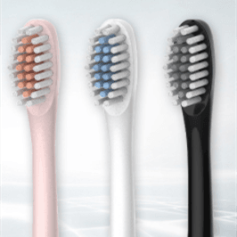 Simple And Creative Solid Color Electric Toothbrush Head - Mubimart