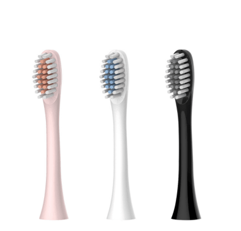 Simple And Creative Solid Color Electric Toothbrush Head - Mubimart