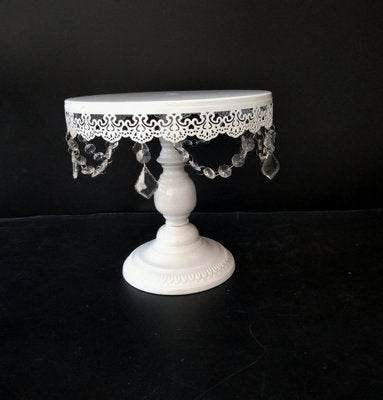Simple And Modern Wrought Iron Lace Cake Stand - Mubimart