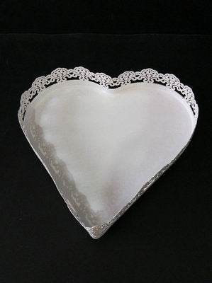 Simple And Modern Wrought Iron Lace Cake Stand - Mubimart