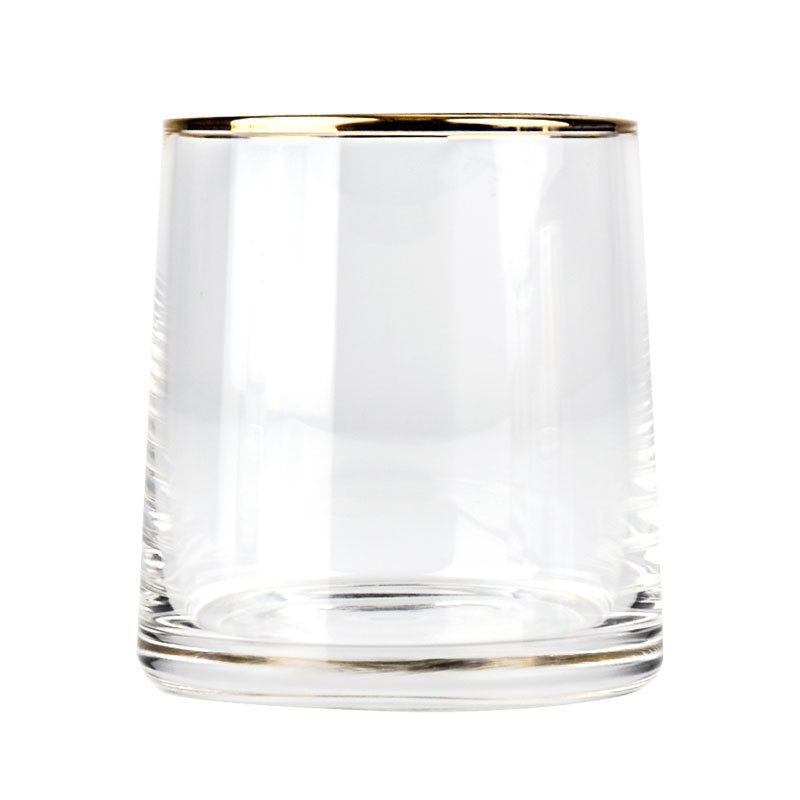 Simple Home Glass Colorful Whiskey Glass - Mubimart -  