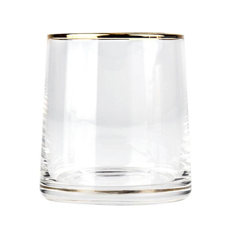 Simple Home Glass Colorful Whiskey Glass - Mubimart