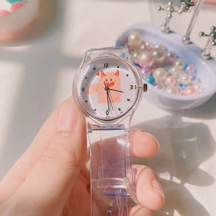 Simple Japanese analog watch for children - Mubimart