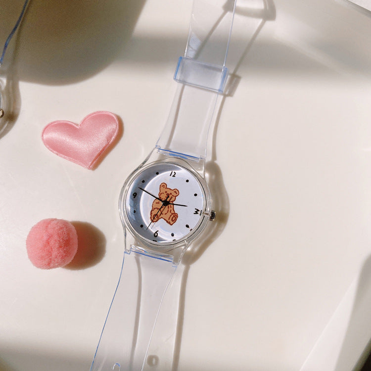 Simple Japanese analog watch for children - Mubimart -  