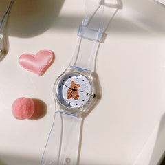 Simple Japanese analog watch for children - Mubimart -  