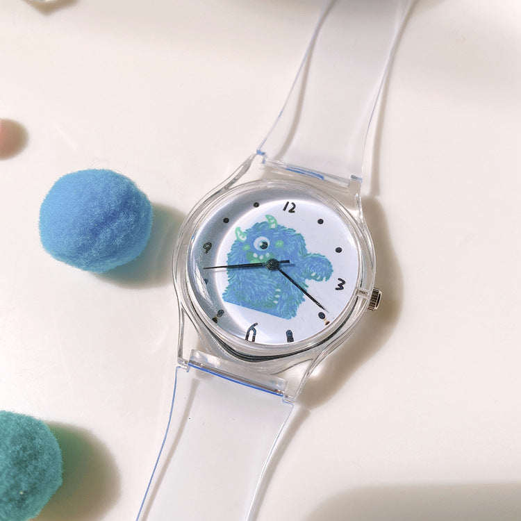 Simple Japanese analog watch for children - Mubimart -  