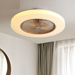 Simple Modern Household Fan Ceiling Lamp - Mubimart - Ceiling Fans 