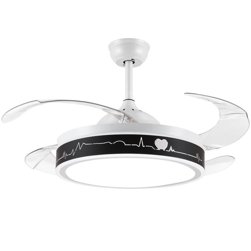 Simple One Restaurant Household Ceiling Fan Lighting Ceiling - Mubimart -  