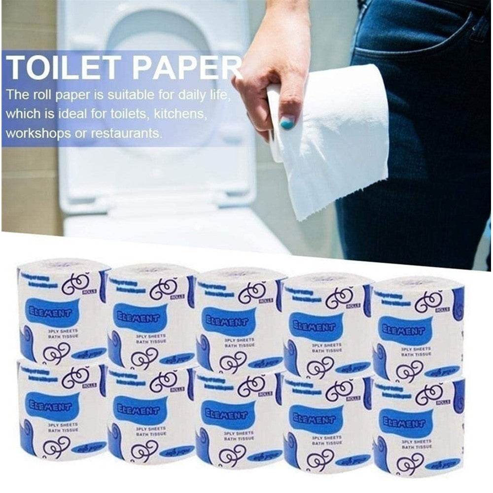 Simple Packaging Household Toilet Paper Rolls - Mubimart
