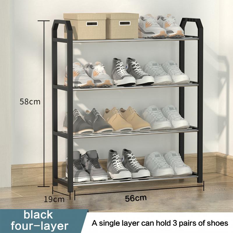 Simple Shoe Rack Dustproof Storage  Cabinet Multi Layer - Mubimart -  