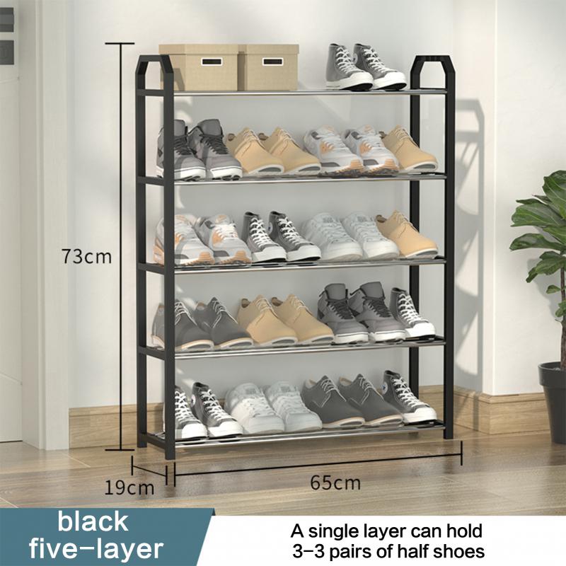 Simple Shoe Rack Dustproof Storage  Cabinet Multi Layer - Mubimart -  