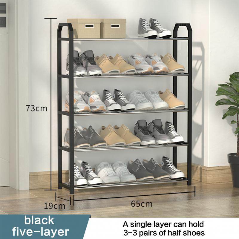 Simple Shoe Rack Dustproof Storage Cabinet Multi Layer - Mubimart