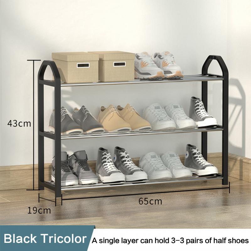 Simple Shoe Rack Dustproof Storage  Cabinet Multi Layer - Mubimart -  