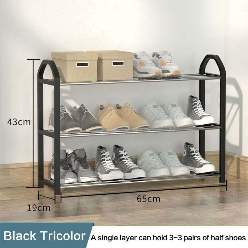 Simple Shoe Rack Dustproof Storage Cabinet Multi Layer - Mubimart