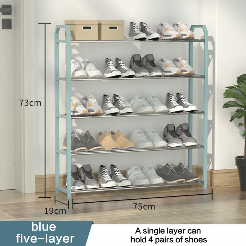 Simple Shoe Rack Dustproof Storage  Cabinet Multi Layer - Mubimart -  