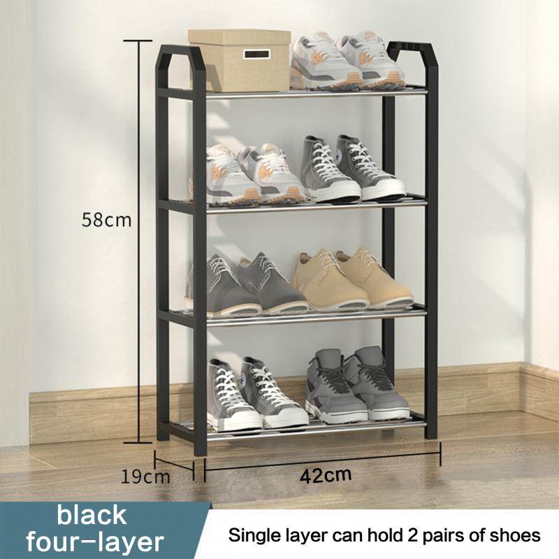 Simple Shoe Rack Dustproof Storage Cabinet Multi Layer - Mubimart