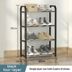 Simple Shoe Rack Dustproof Storage  Cabinet Multi Layer - Mubimart -  