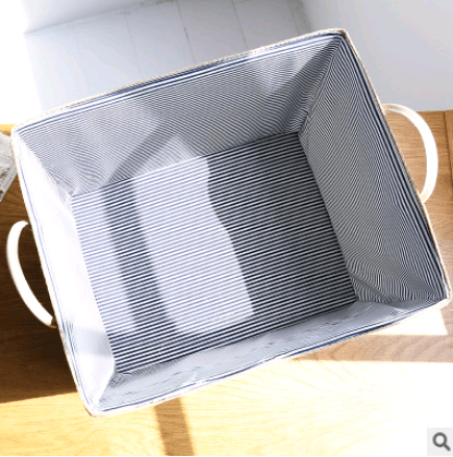 Simple hamper storage basket storage basket finishing basket large size clothes basket toy basket - Mubimart