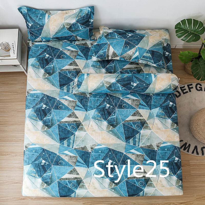 Single Bed Linens Mattress Pad Sets Bed Sheet Single Mattress Cover - Mubimart