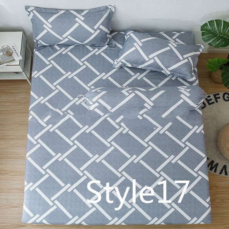 Single Bed Linens Mattress Pad Sets Bed Sheet Single Mattress Cover - Mubimart