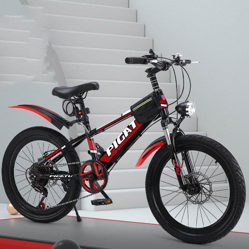 Single Pupil Shock Absorbing Variable Speed Mountain Bike - Mubimart
